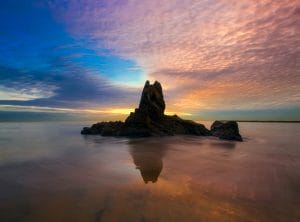 newport beach, california, sunset